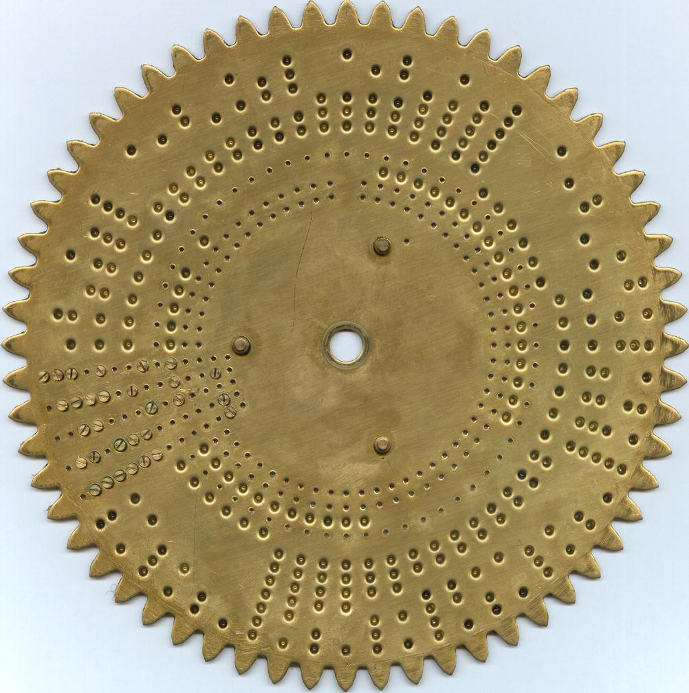 Programming-unit selector disk